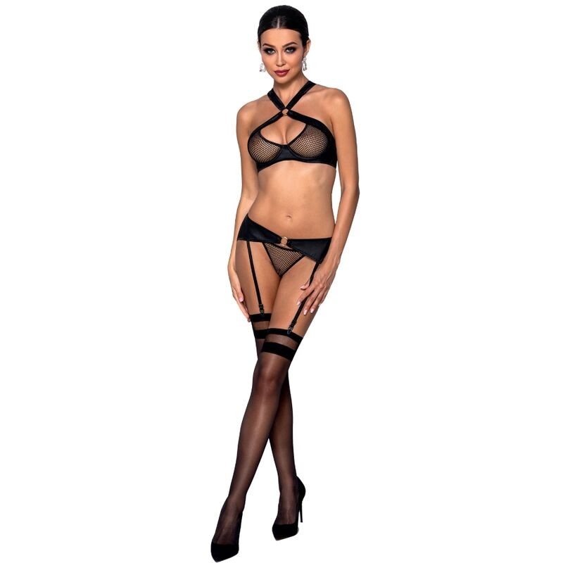 PASSION AMANDA SET ECO LEATHER XXL/XXXL
