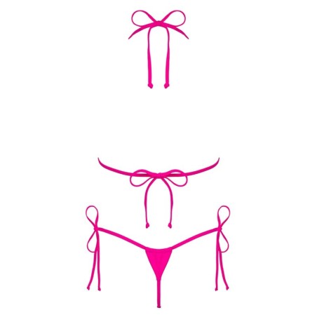 OBSESSIVE - BELLA VISTA BIKINI ROSA TALLA UNICA