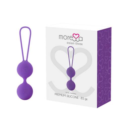 MORESSA OSIAN THREE PREMIUM SILICONA LILA