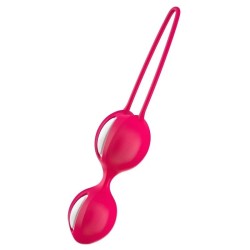 FUN FACTORY - DÚO DE SMARTBALLS BLANCO/ROJO INDIA 2
