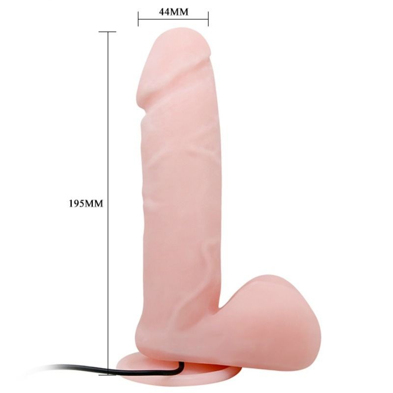 BAILE - OLIVER REALISTIC VIBRATOR WITH ROTATION...