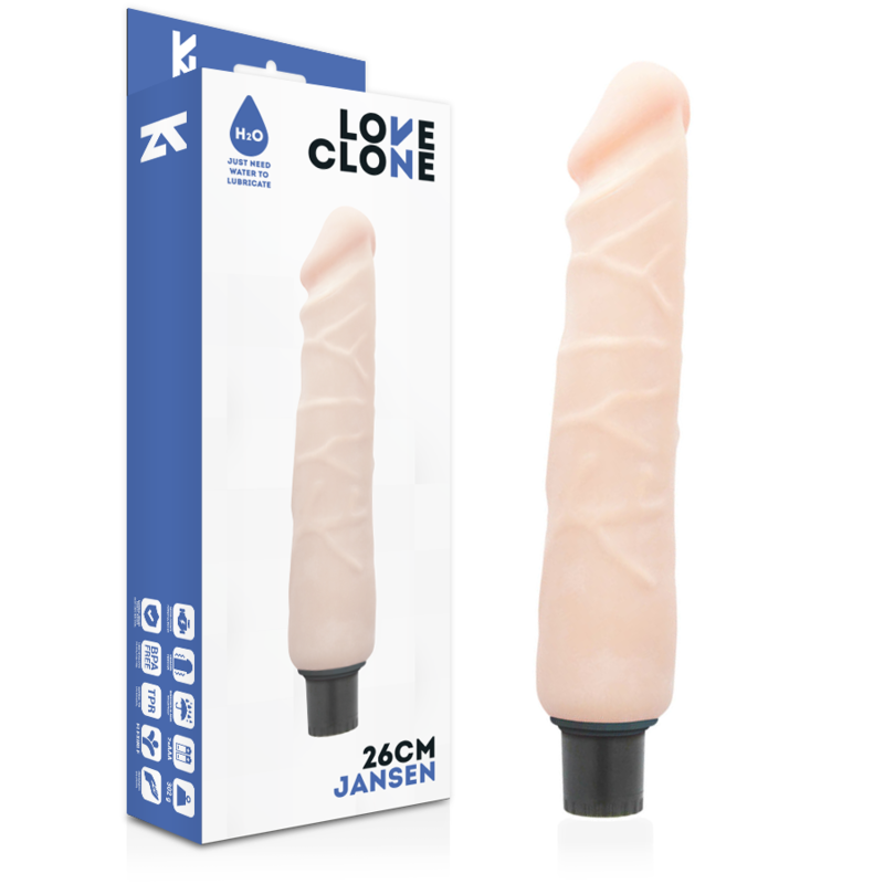 LOVECLONE - JANSEN SELF LUBRICATION VIBRATOR 26...