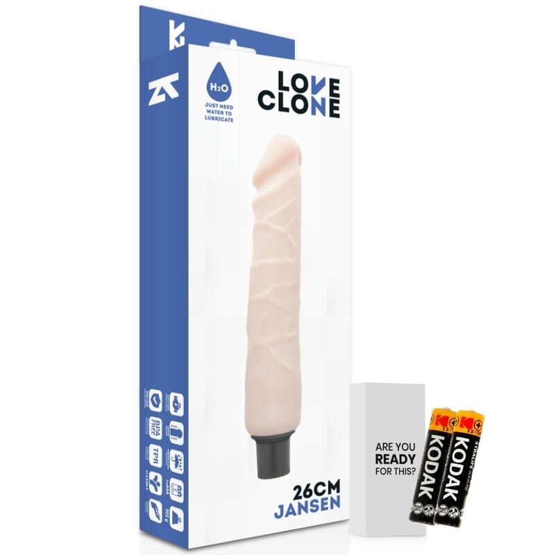LOVECLONE - JANSEN SELF LUBRICATION VIBRATOR 26...