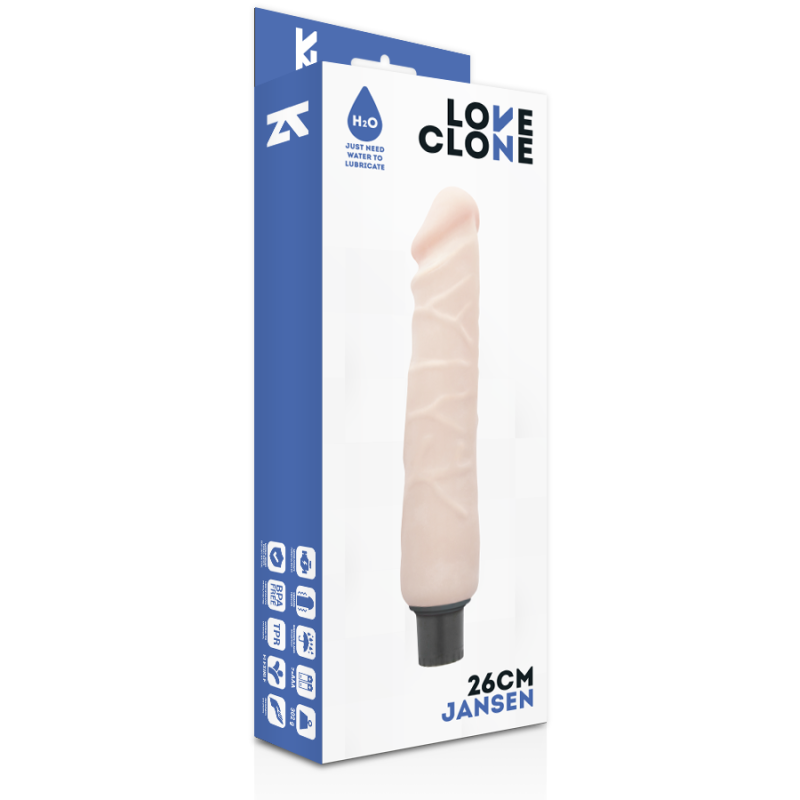 LOVECLONE - JANSEN SELF LUBRICATION VIBRATOR 26...