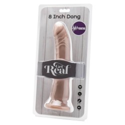 GET REAL - DONG 20,5 CM VIBRATING SKIN 2