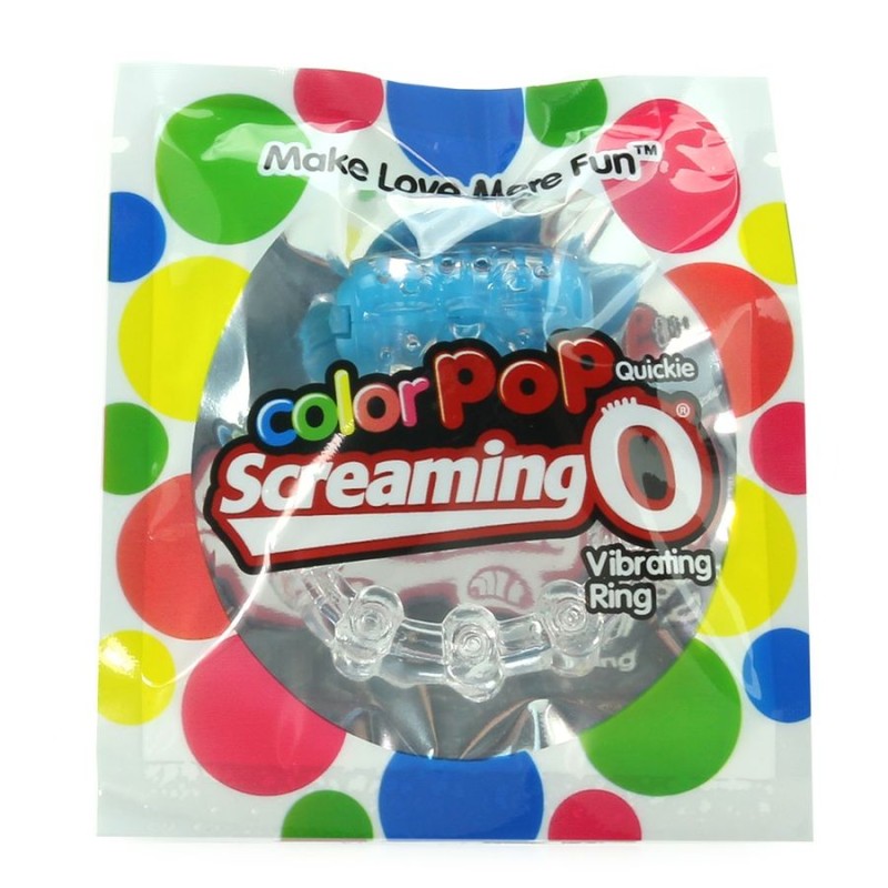 SCREAMING O - COLOR POP QUICKIE ANILLO AZUL