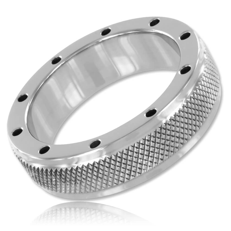 METALHARD ANILLO METAL PARA PENE Y TESTICULOS 55MM