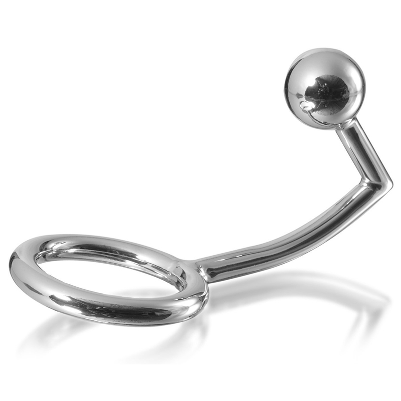 METALHARD COCK RING ANILLO CON GANCHO INTRUDER...
