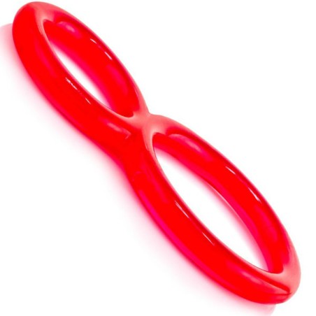 SCREAMING O - OFINITY ANILLO DOBLE ROJO