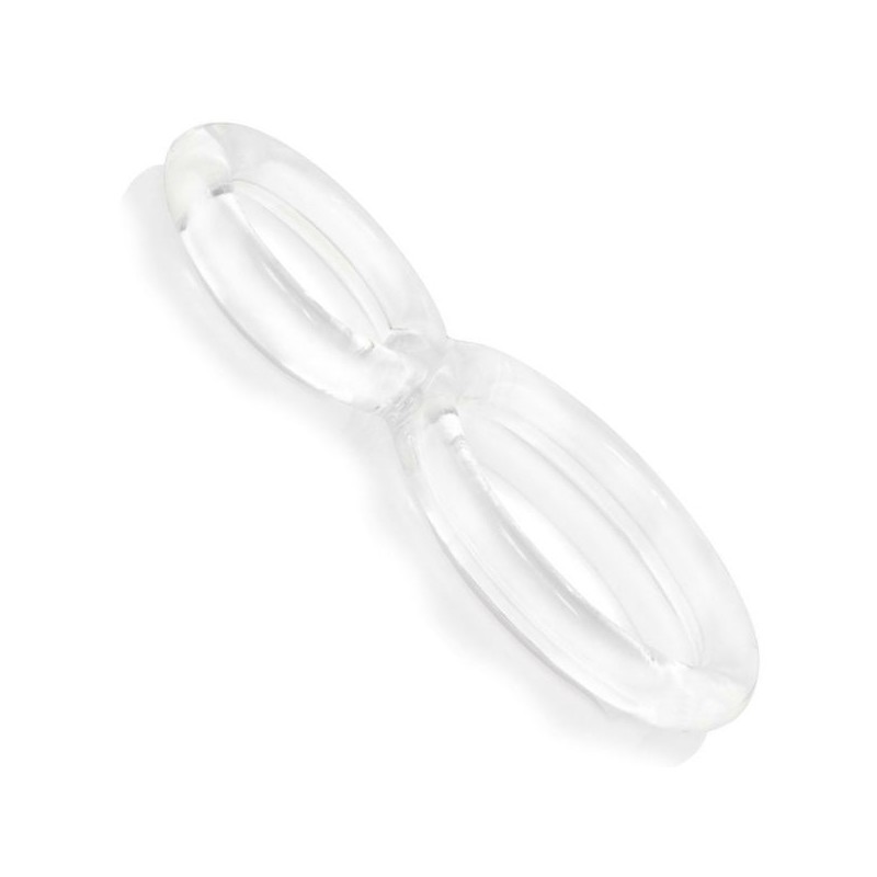SCREAMING O - OFINITY ANILLO DOBLE TRANSPARENTE