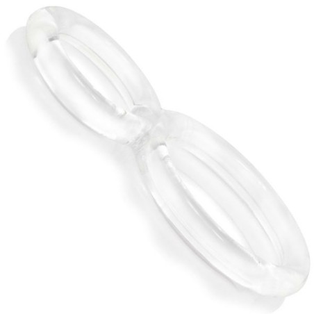 SCREAMING O - OFINITY ANILLO DOBLE TRANSPARENTE