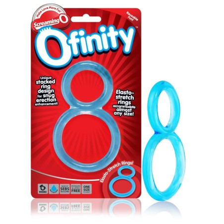 SCREAMING O - OFINITY ANILLO DOBLE AZUL