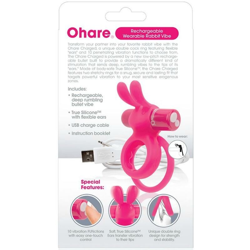 SCREAMING O - ANILLO DOBLE RECARGABLE CON...