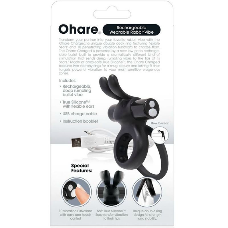 SCREAMING O - ANILLO DOBLE RECARGABLE CON...