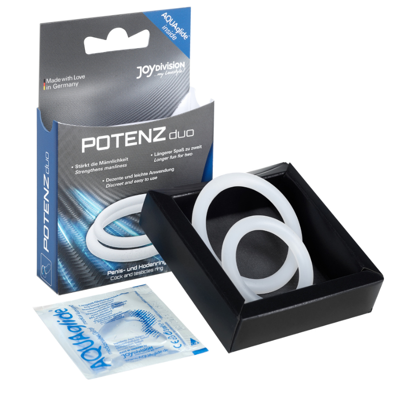 JOYDIVISION POTENZDUO - WHITE RINGS - M