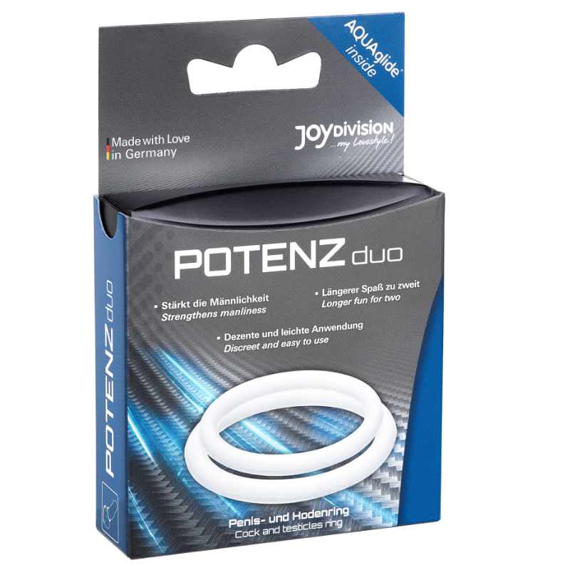 JOYDIVISION POTENZDUO - WHITE RINGS - M