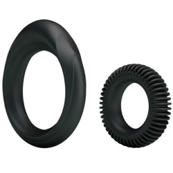 BAILE - KIT 2 SILICONE RINGS RING MANHOOD 2