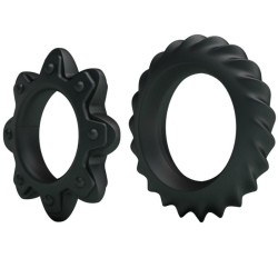 BAILE - KIT 2 RING FLOWERING SILICONE RINGS 2