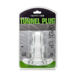 PERFECTFIT DOUBLE TUNNEL PLUG MEDIANO TRANSPARENTE 2