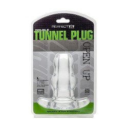 PERFECT FIT DOUBLE TUNNEL PLUG L - TRANSPARENTE 2