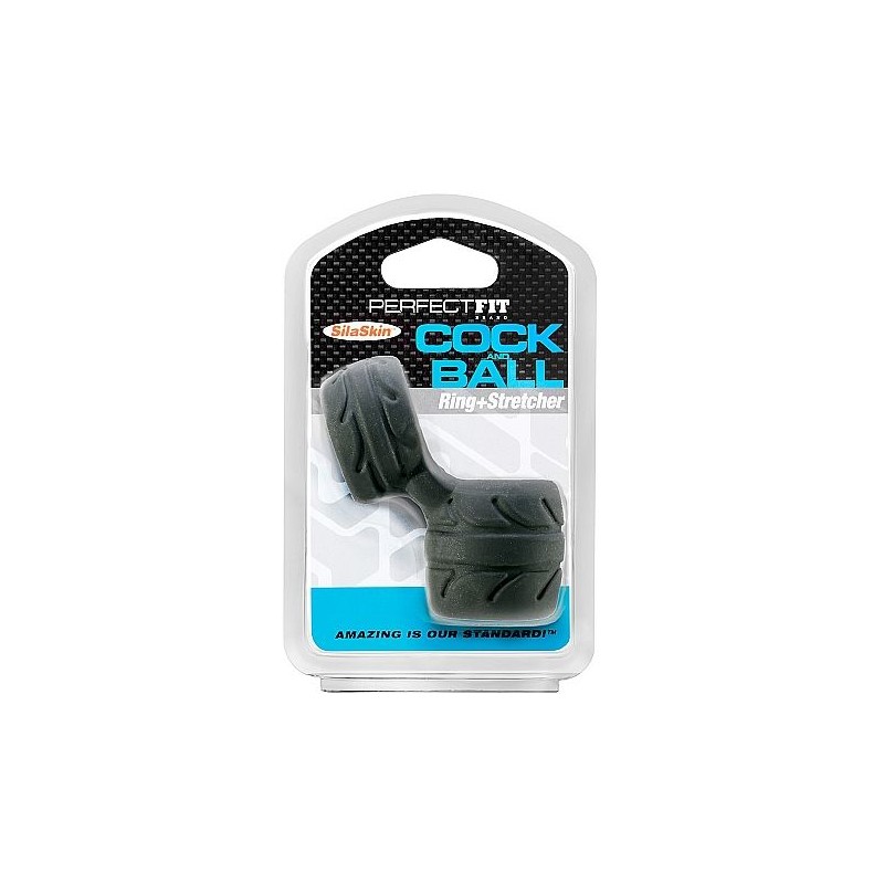 PERFECT FIT SILASKIN COCK  BALL NEGRO