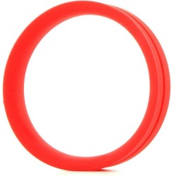 SCREAMING O - ANILLO PENE Y TESTICULOS RING XXL ROJO
