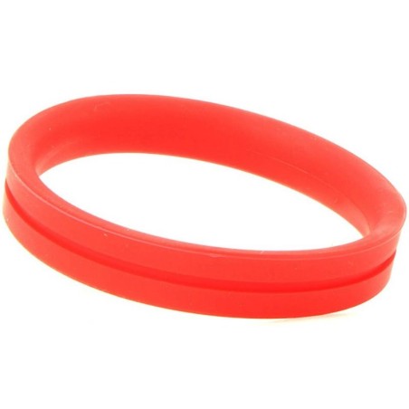 SCREAMING O - ANILLO PENE Y TESTICULOS RING XXL ROJO