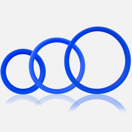 SCREAMING O - RING PRO SET 3 ANILLOS AZUL