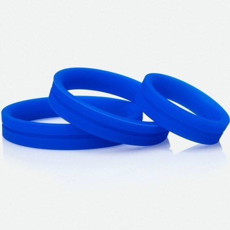 SCREAMING O - RING PRO SET 3 ANILLOS AZUL