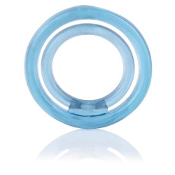 SCREAMING O - RING O2 ANILLO DOBLE PENE Y TESTICULOS AZUL