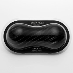 TENGA - FLEX MASTUBADOR MASCULINO NEGRO 2