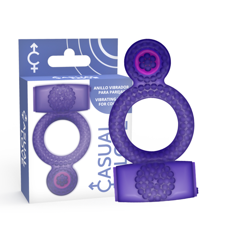 CASUAL LOVE - RING VIBRATING DOUBLE PLEASURE...