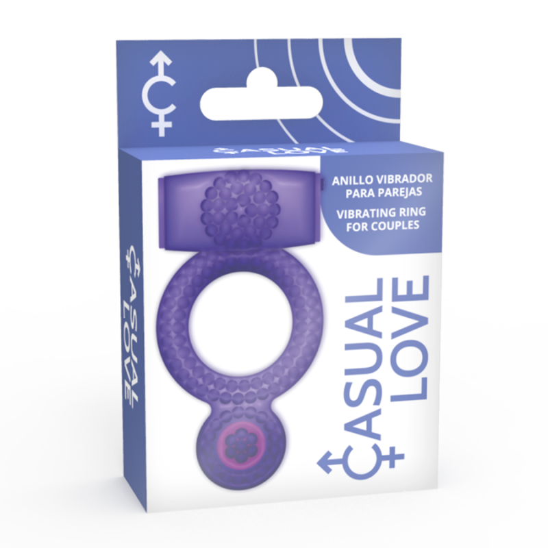 CASUAL LOVE - RING VIBRATING DOUBLE PLEASURE...