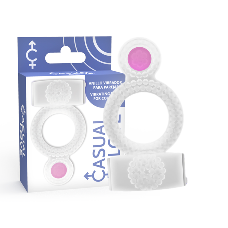 CASUAL LOVE - RING VIBRATING DOUBLE PLEASURE...