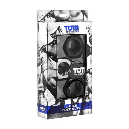 TOM OF FINLAND - KIT 3 ANILLOS