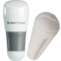 PRETTY LOVE KITTY MASTURBADOR BLANCO VAGINA 2
