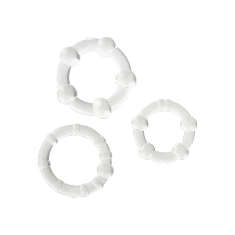 SEVEN CREATIONS - SET OF THREE TRANSPARENT...