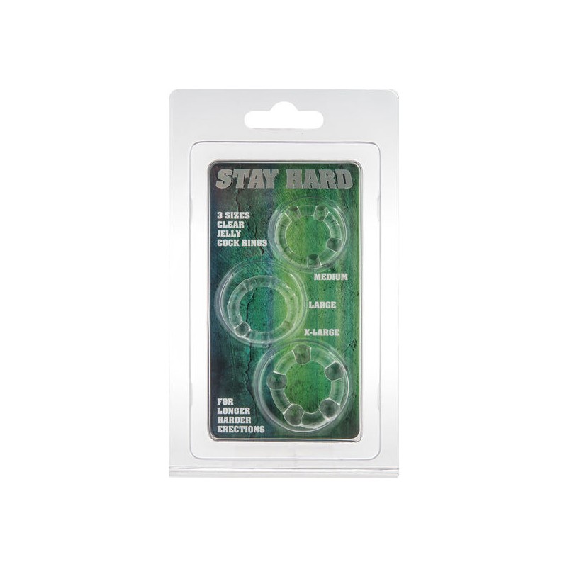 SEVEN CREATIONS - SET OF THREE TRANSPARENT...