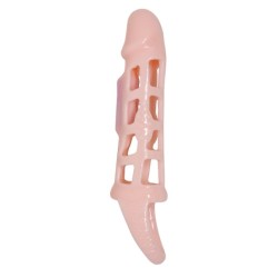 BAILE - PENIS EXTENDER COVER WITH VIBRATION AND NATURAL...