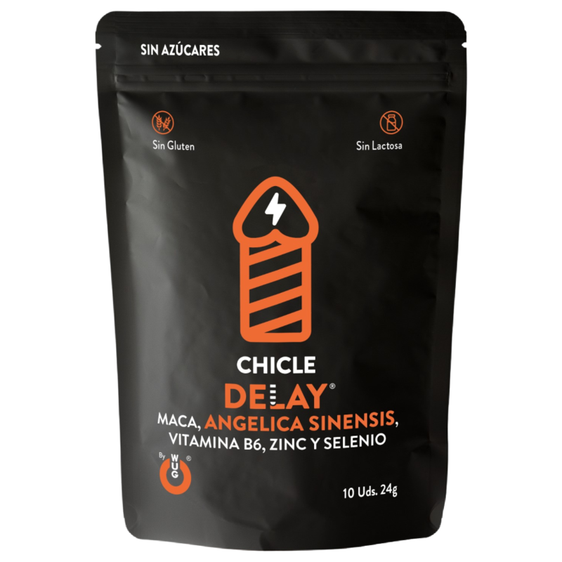 WUG GUM DELAY CHICLE RETARDANTE EYACULACION 10...