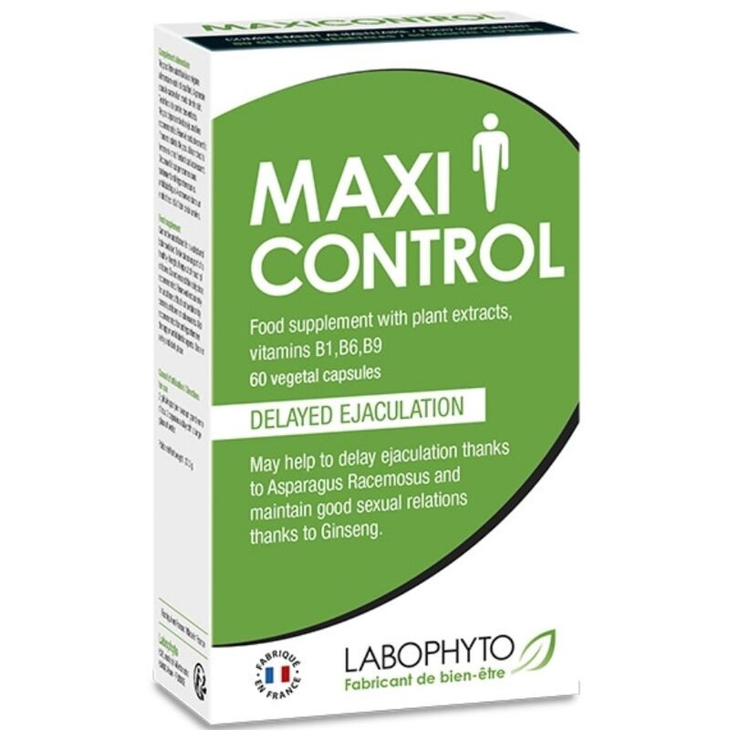 MAXI CONTROL RETARDANTE EYACULACIÓN 60 CAP