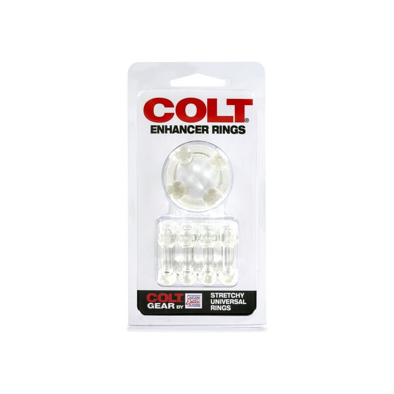 CALEXOTICS - COLT ENHANCER RINGS CLEAR