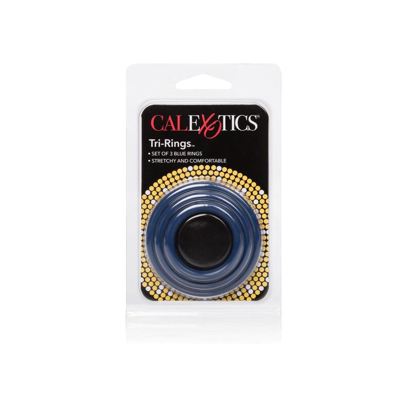 CALEXOTICS - TRI-RINGS BLUE