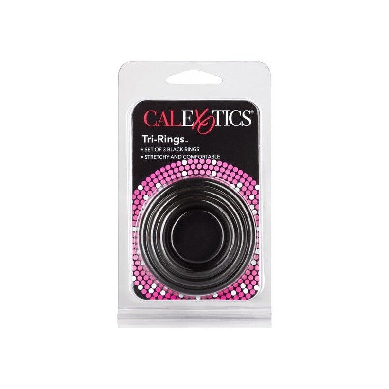 CALEXOTICS - TRI-RINGS BLACK