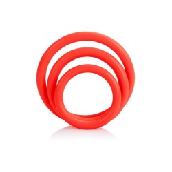 CALEXOTICS - TRI-RINGS SET RED 2