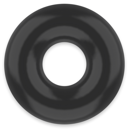 POWERING - SUPER FLEXIBLE Y RESISTENTE ANILLO PENE  5CM PR03 NEGRO