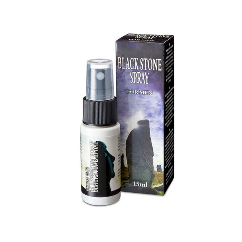 BLACK STONE SPRAY RETARDANTE PARA EL HOMBRE 15ML
