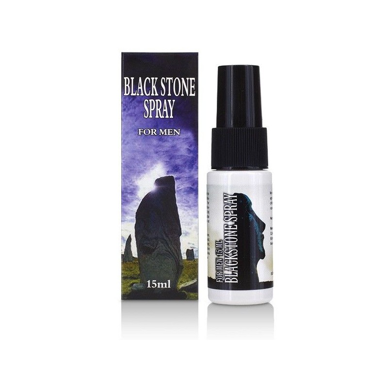 BLACK STONE SPRAY RETARDANTE PARA EL HOMBRE 15ML