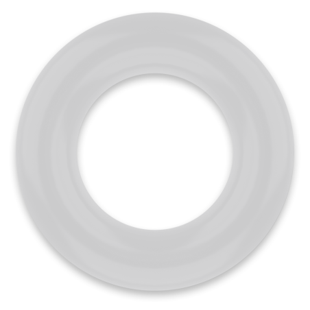 POWERING - SUPER FLEXIBLE Y RESISTENTE ANILLO PENE  5.5CM PR06 CLEAR