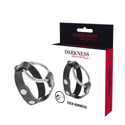 DARKNESS - BDSM COCK AND TESTICLE RING 2